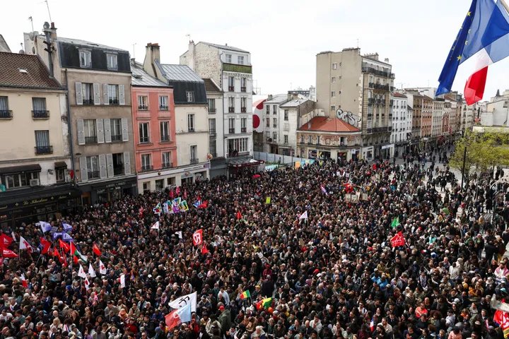 France braces for nationwide 'day of anger' as students, unions and yellow vests converge on Saturday