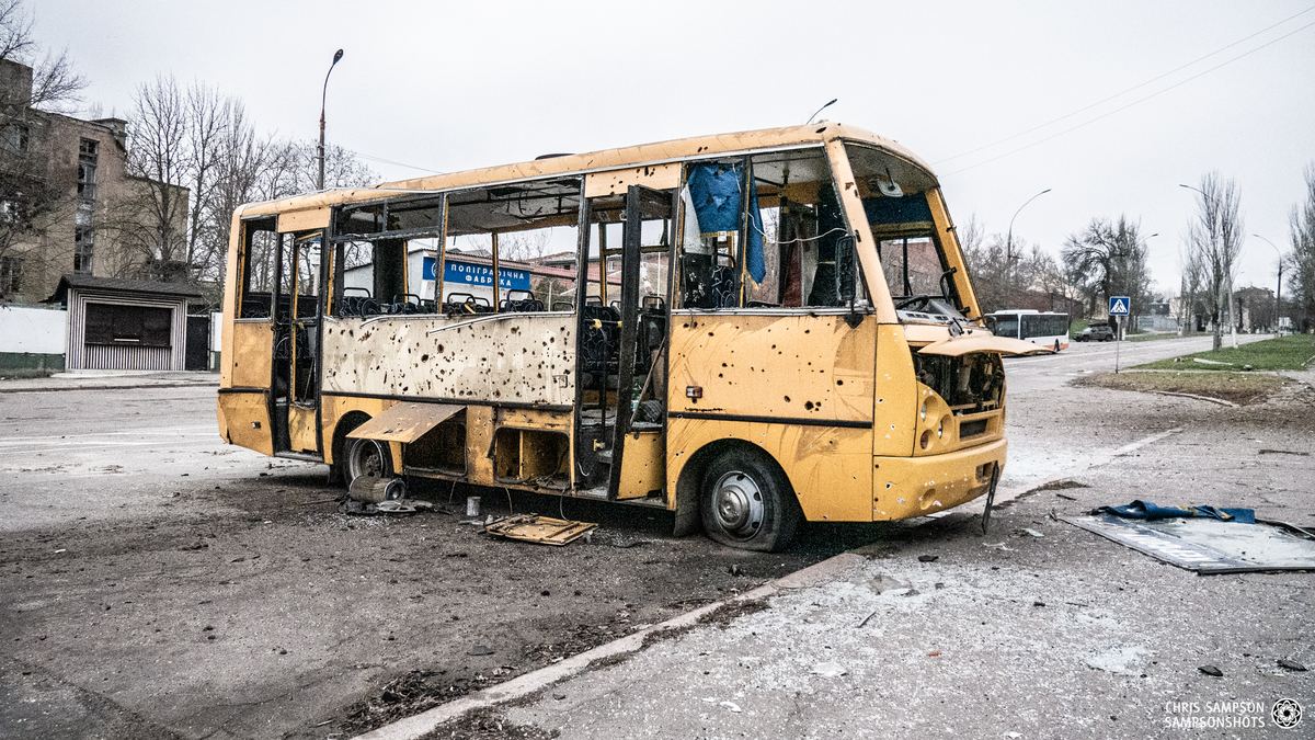 Russian Glide Bomb Strike on Kramatorsk Bus Stop Kills at Least 12, Toll Later Rises to 30