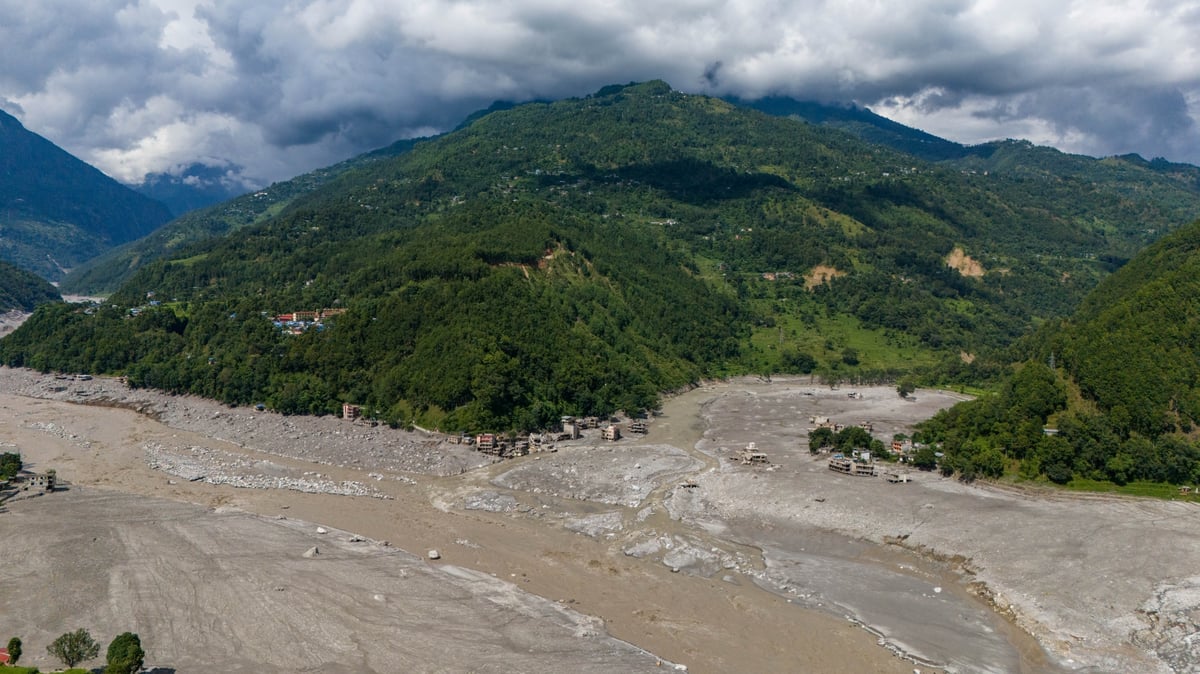 Landslide Triggers Flash Flood in Nepal's Gorkha, Sweeping Away Homes and Bridges