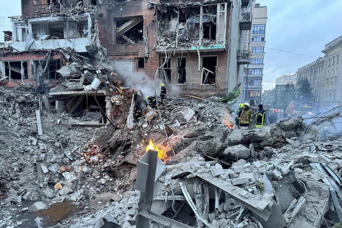 Russian Strikes Shatter Kharkiv Apartment Blocks: At Least Six Dead, Dozens Wounded