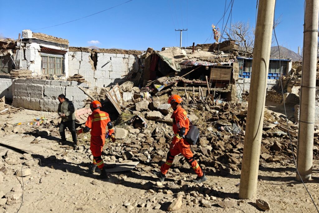 Magnitude 7 Earthquake Strikes Tibet's Nagqu, Killing 16 and Collapsing Hundreds of Homes