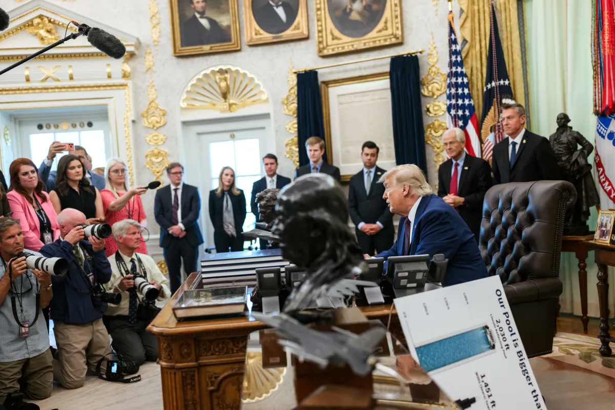Trump Renews Nobel Peace Prize Push, Claiming He Settled 'Eight Wars' Ahead of Friday's Announcement