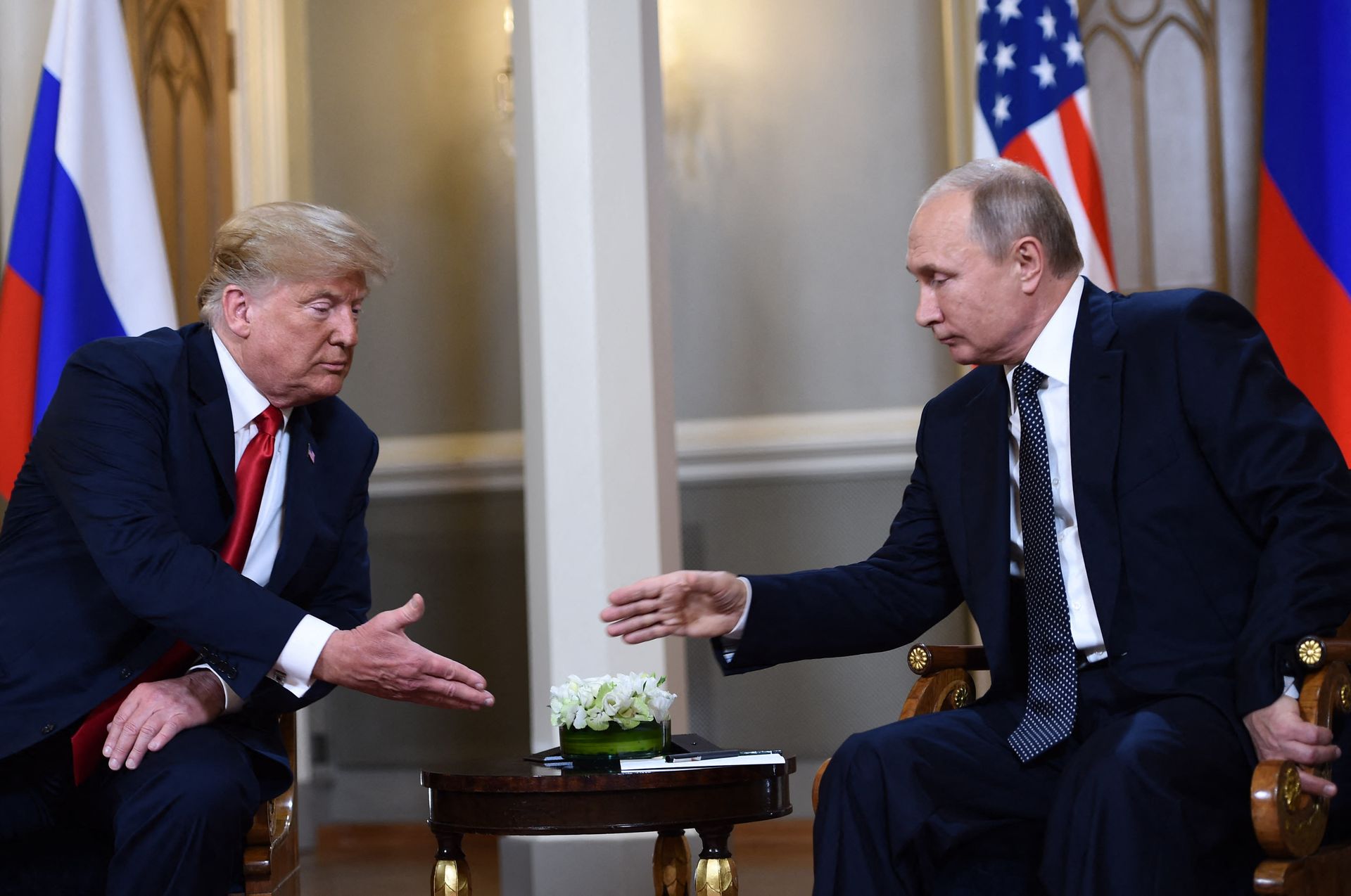 Trump says Putin 'would like to see a settlement' in Ukraine war