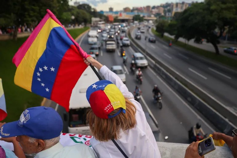 Venezuelans Take to the Streets in First National Protest in Nearly Two Years, Demanding Elections